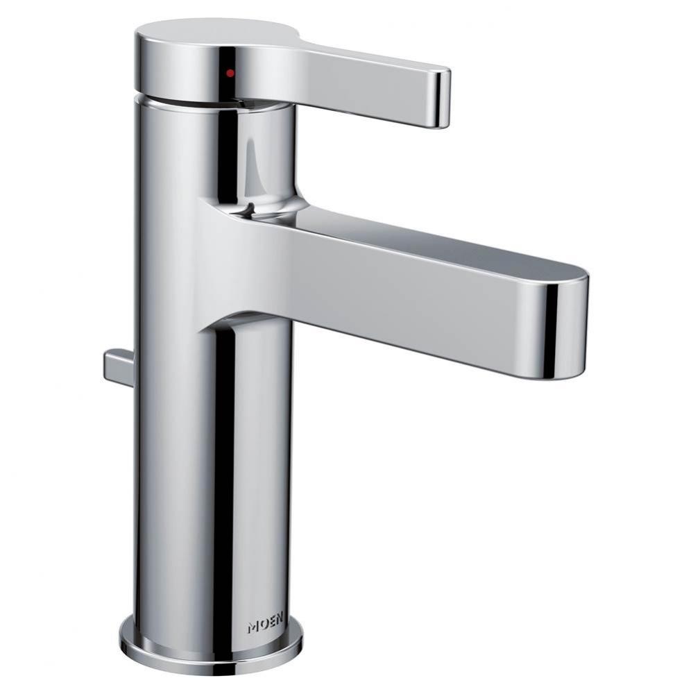 Vichy One-Handle Single Hole Modern Bathroom Faucet, Chrome