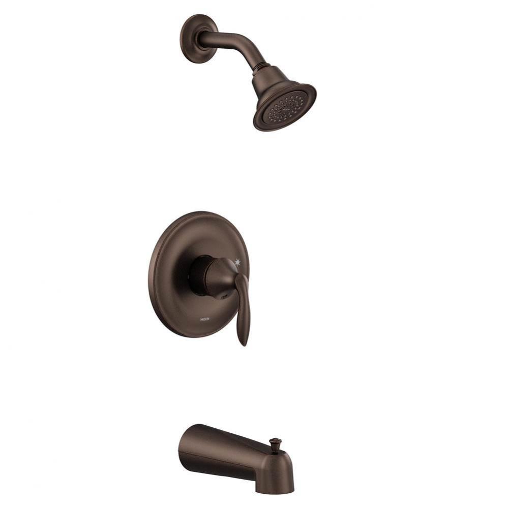 Eva M-CORE 2-Series Eco Performance 1-Handle Tub and Shower Trim Kit in Oil Rubbed Bronze (Valve S