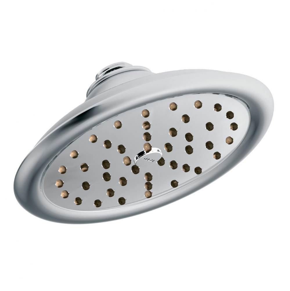 ExactTemp 7'' Eco-Performance One-Function Rainshower Showerhead with Immersion Technolo
