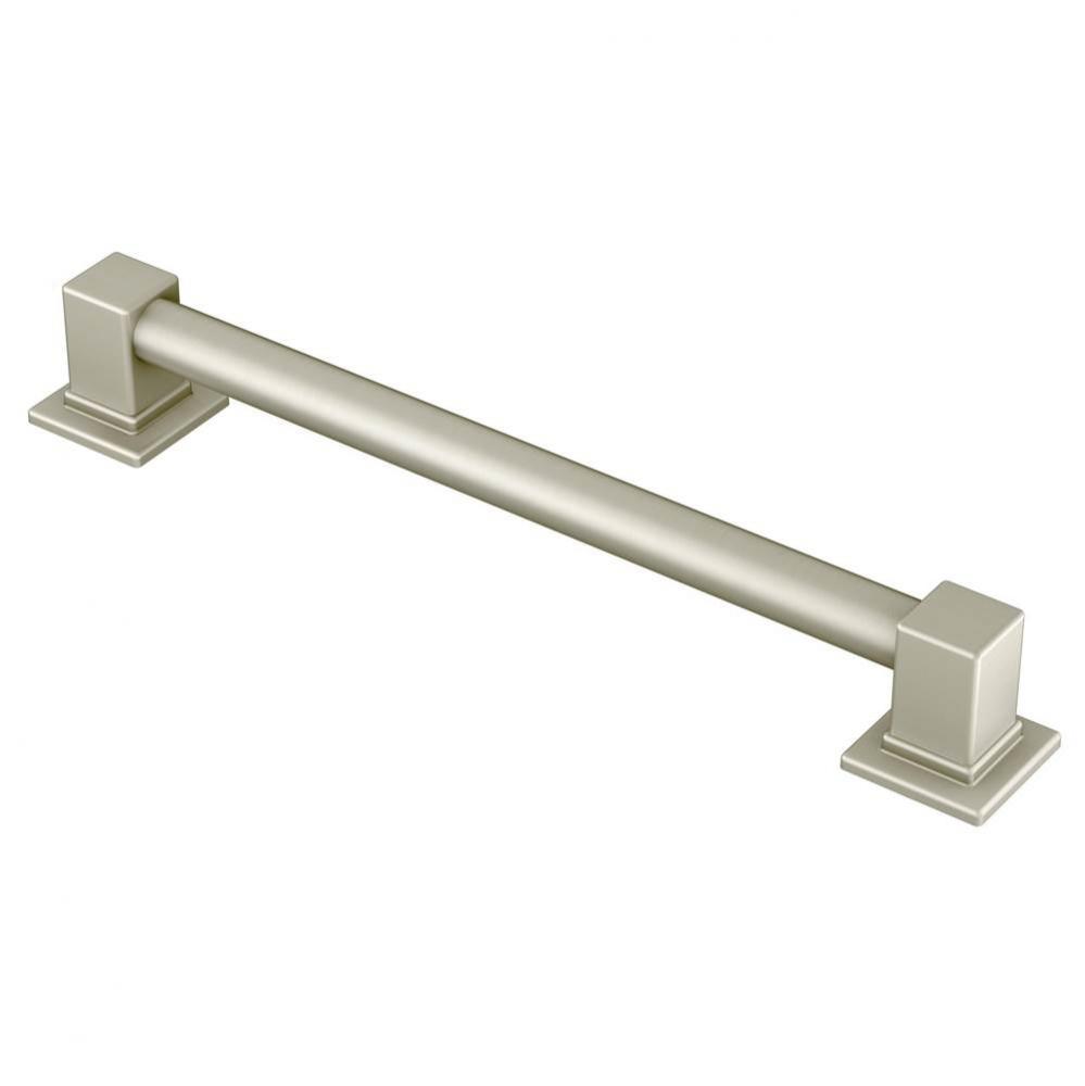 Brushed Nickel 24'' Designer Grab Bar