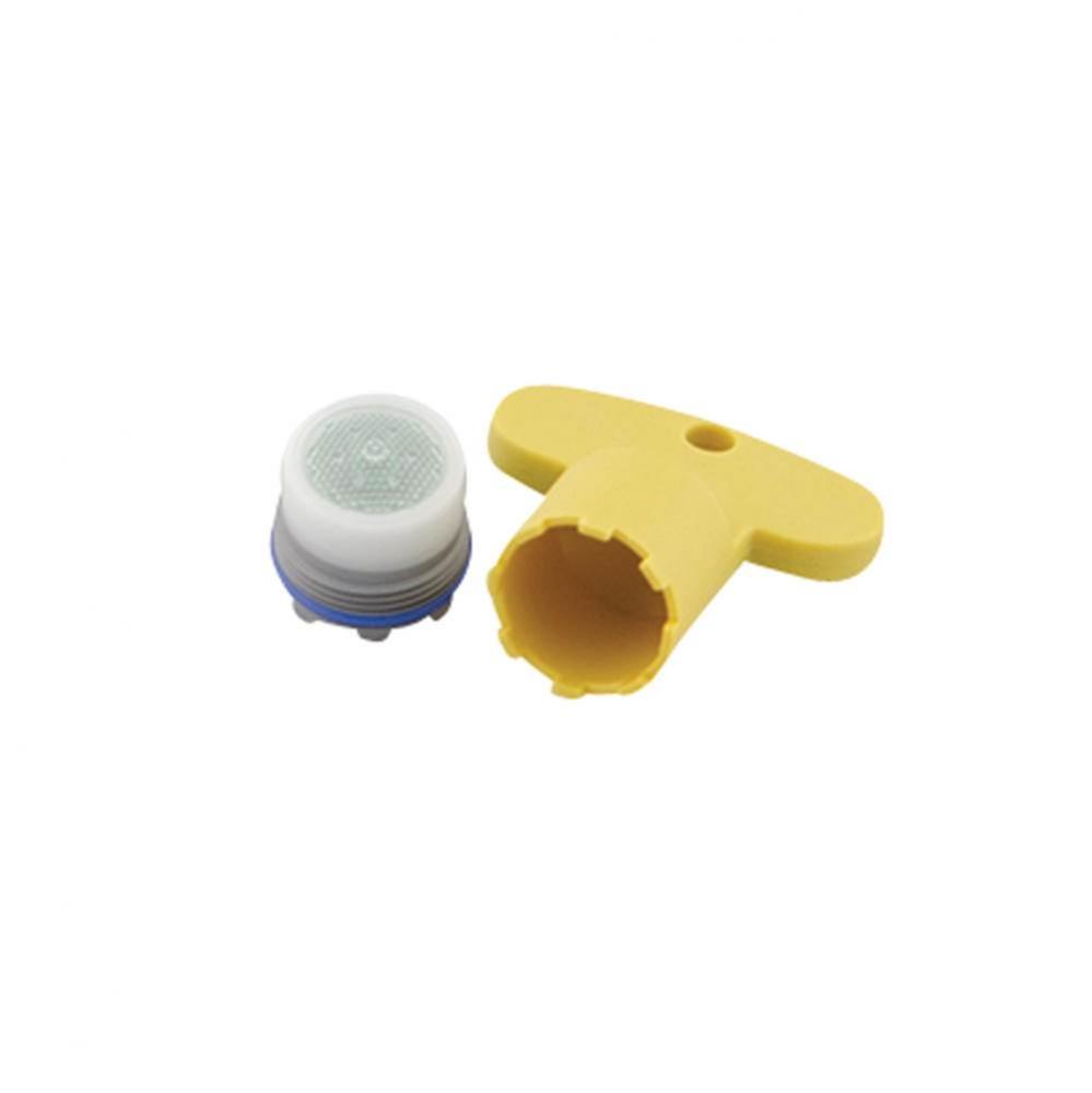 Eco-Performance Aerator Flow Restrictor 1.5 gpm-Aerator Insert (Laminar Flow)