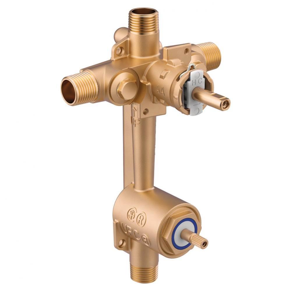 Posi-Temp Pressure Balancing Valve with Built In 2-Function Transfer Valve, CC/IPS