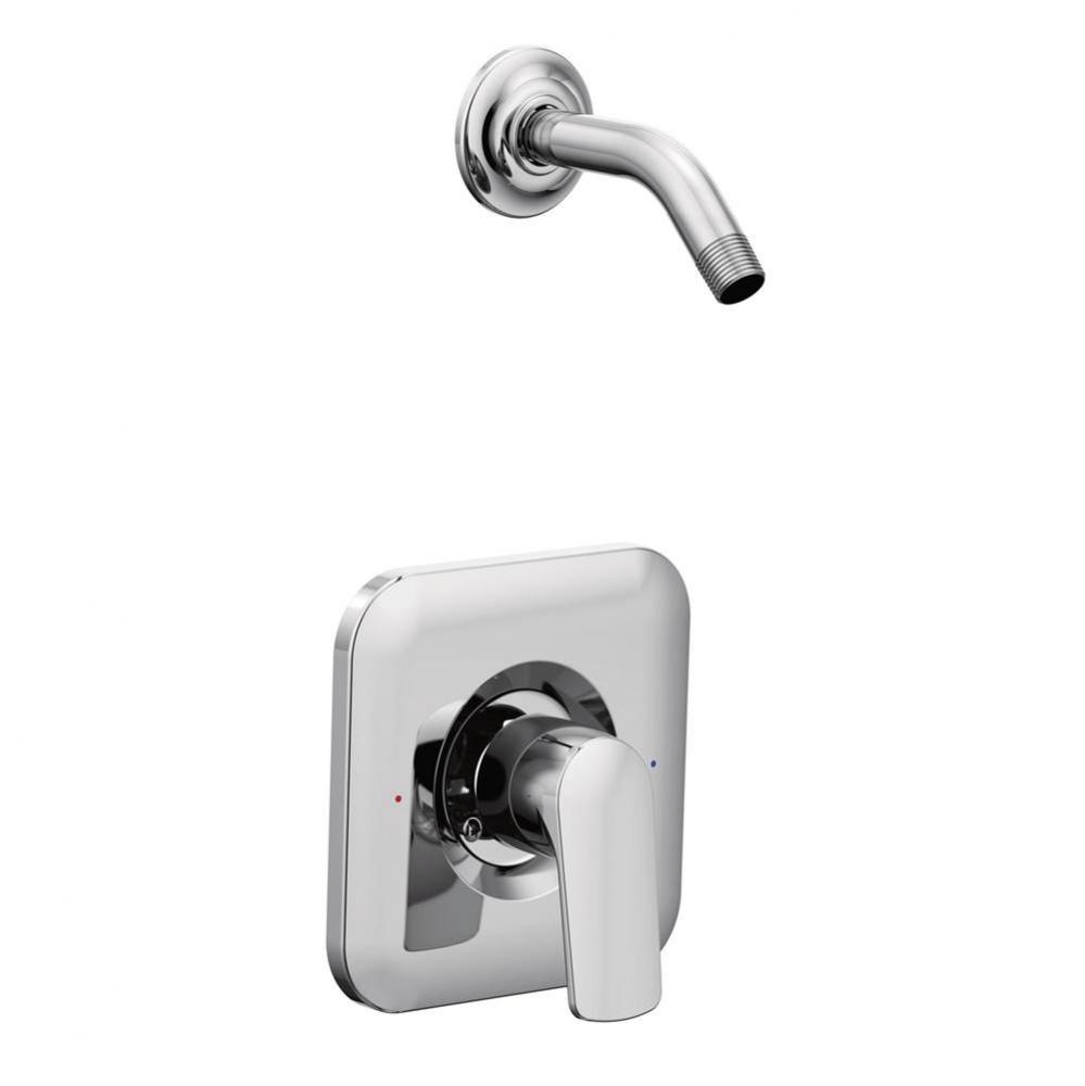 Rizon 1-Handle Posi-Temp Shower Faucet Trim Kit in Chrome (Shower Head and Valve Not Included)
