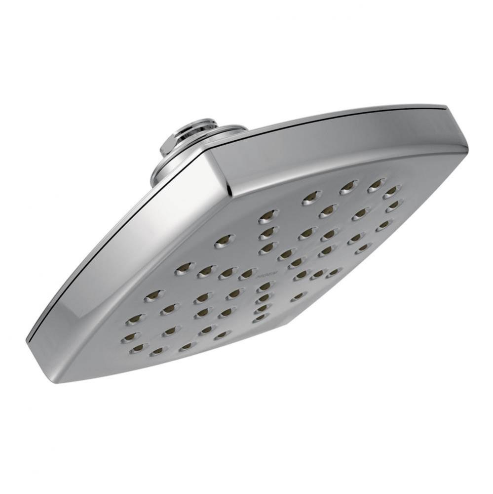 Voss 6'' Single-Function Rainshower Showerhead with Immersion Technology at 2.5 GPM Flow