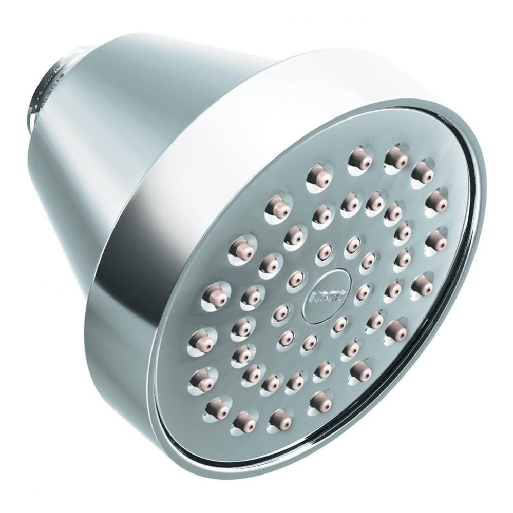 Level One-Function Eco-Performance Shower Head, Chrome