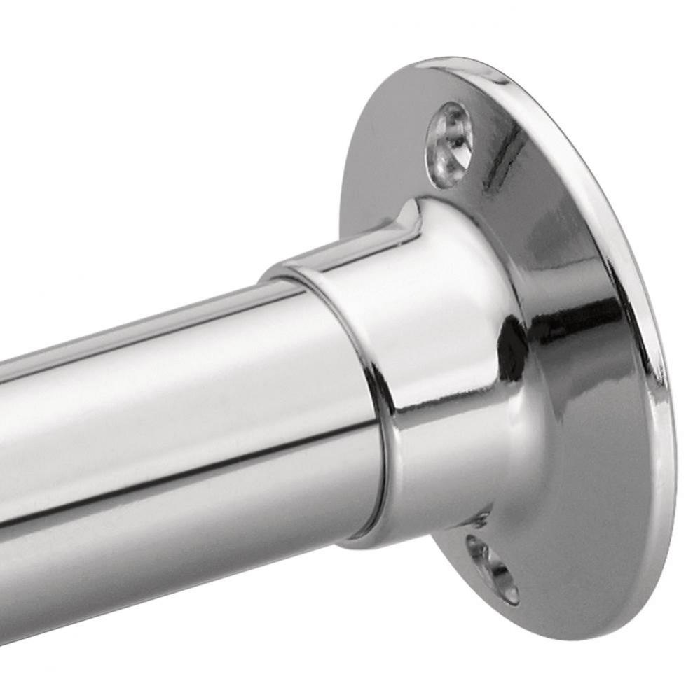 Donner Commercial Heavy Duty Shower Rod, Stainless