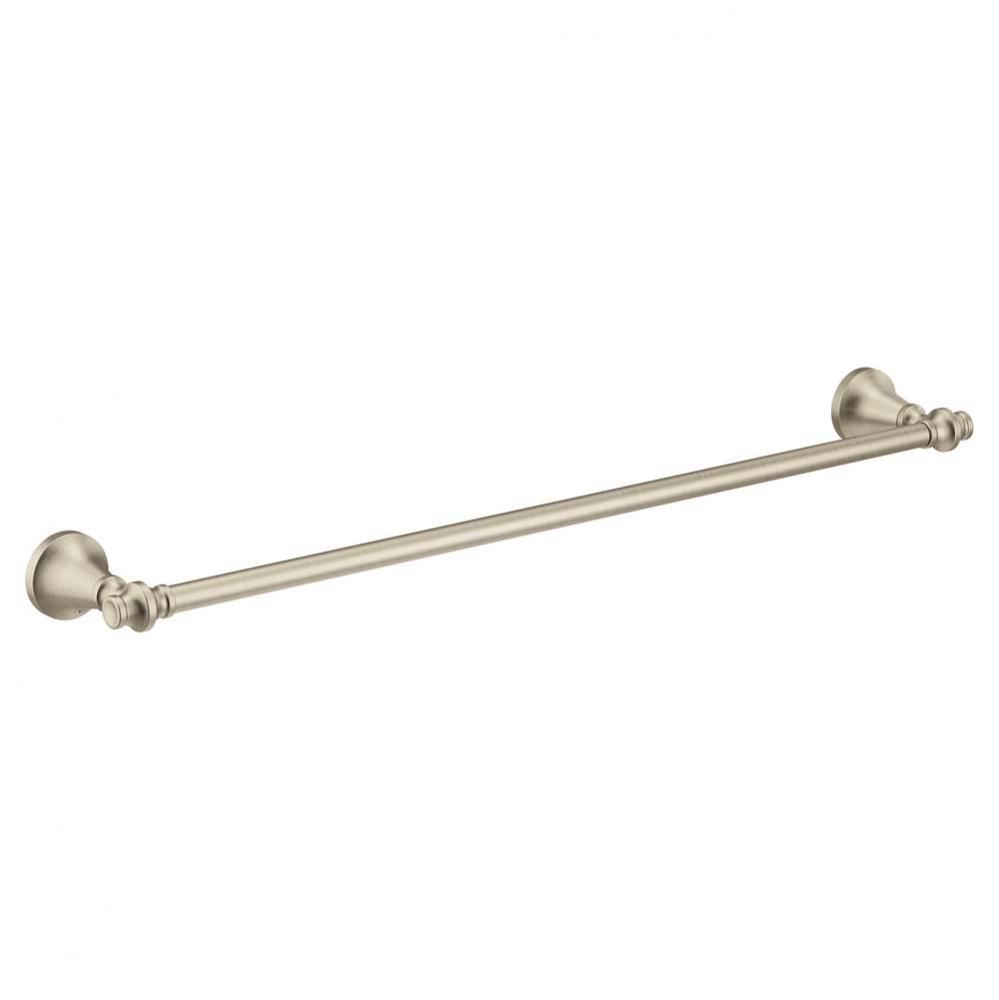 Brushed Nickel Towel Bar