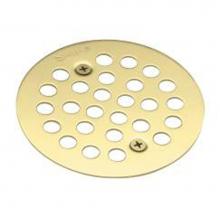 Moen 101664P - Polished brass tub/shower drain covers