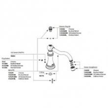 Moen 154291 - WEYMOUTH 4H RT SPT