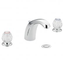 Moen 4962 - Chrome two-handle bathroom faucet