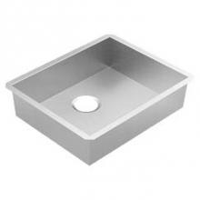 Moen BGS18186B - 22''x18'' stainless steel 18 gauge single bowl sink