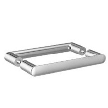 Moen BP0115CH - Contemporary Round Glass 8'' Dual Door Handle, Ch