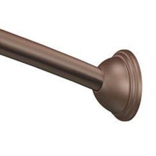 Moen DN2160OWB - Old World Bronze Adjustable Curved Shower Rod