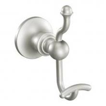 Moen DN4403BN - Brushed Nickel Double Robe Hook