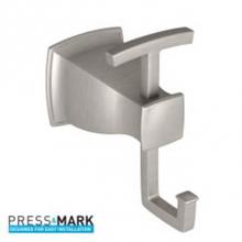 Moen MY3503BN - Brushed Nickel Double Robe Hook