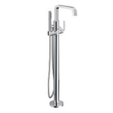 Moen S578 - Chrome One-Handle Tub Filler Includes Hand Shower
