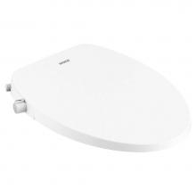 Moen EB500-E - 2-Series Standard Electric Add-On Bidet Toilet Seat for Elongated Toilets in White