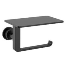 Moen YB0689BL - Cambium Single Paper Holder W/shelf, Bl