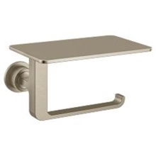 Moen YB0689BN - Cambium Single Paper Holder W/shelf, Bn