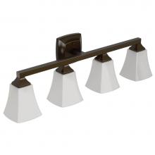 Moen YB5164ORB - Oil Rubbed Bronze Four Globe Bath Light
