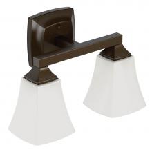 Moen YB5162ORB - Oil Rubbed Bronze Two Globe Bath Light