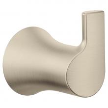 Moen YB0203BN - Brushed Nickel Single Robe Hook