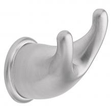 Moen YB8003BC - Brushed Chrome Double Robe Hook
