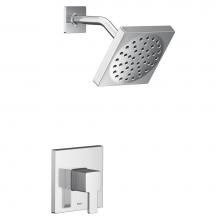 Moen UTS2712EP - 90 Degree M-CORE 2-Series Eco Performance 1-Handle Shower Trim Kit in Chrome (Valve Sold Separatel