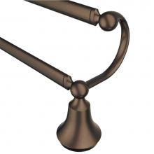 Moen YB5222ORB - Oil Rubbed Bronze 24'' Double Towel Bar