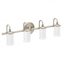 Moen YB6464BN - Brushed Nickel Four Globe Bath Light