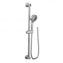 Moen 3667EP - Eco-Performance Handheld Showerhead with 69-Inch-Long Hose Featuring 30-Inch Slide Bar, Chrome