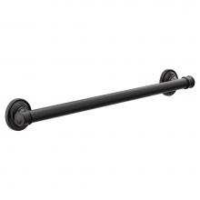 Moen YG6424BL - Matte Black 24'' Grab Bar