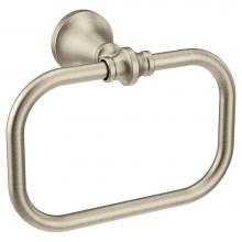 Moen YB0586BN - Brushed Nickel Towel Ring