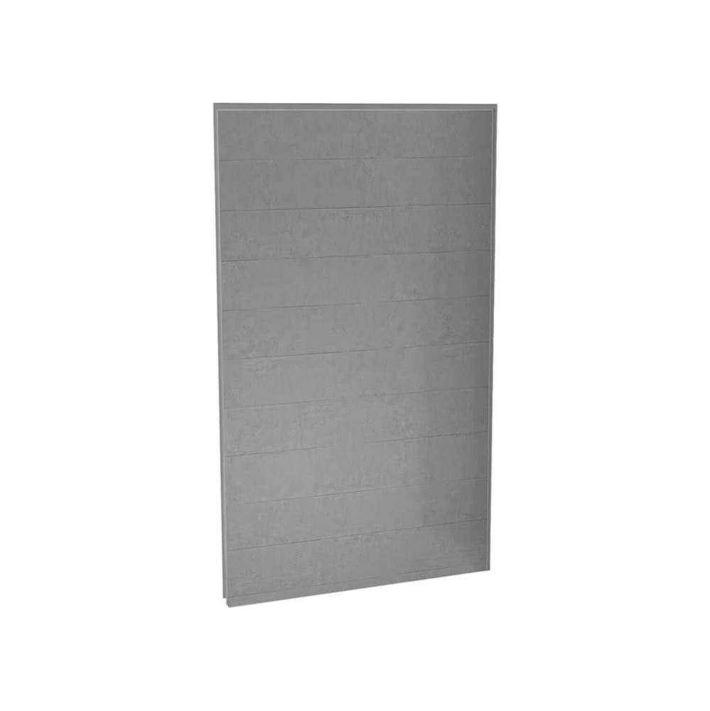 Utile 48 in. Composite Direct-to-Stud Back Wall in Factory Sleek Smoke