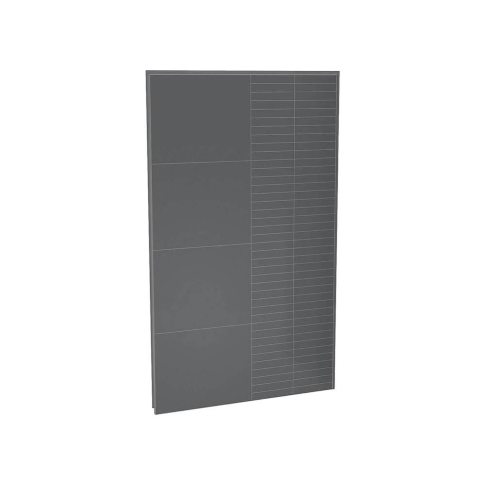 Utile 48 in. Composite Direct-to-Stud Back Wall in Erosion Charcoal