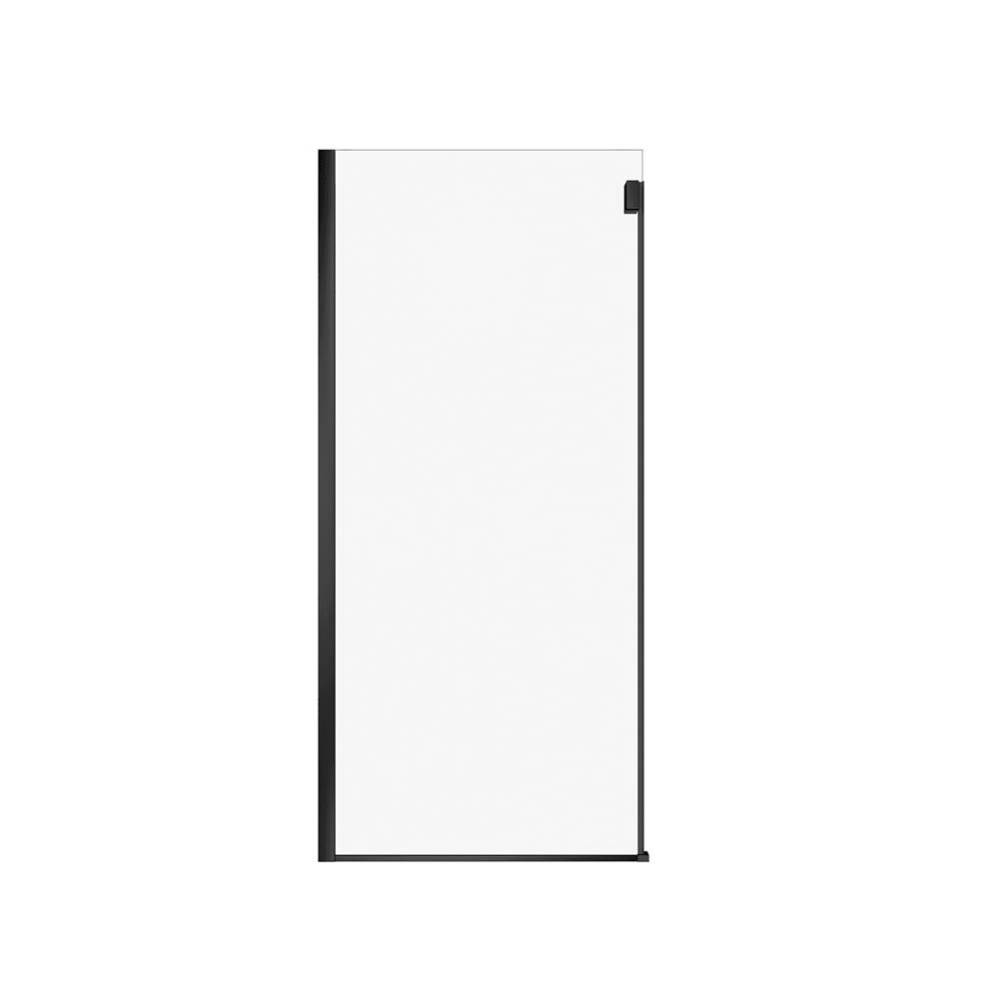 Duel Alto Return Panel for 36 in. Base with Clear glass in Matte Black