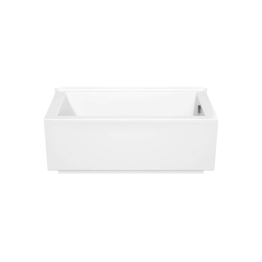ModulR 6032 (Without Armrests) Acrylic Corner Left Right-Hand Drain Bathtub in White