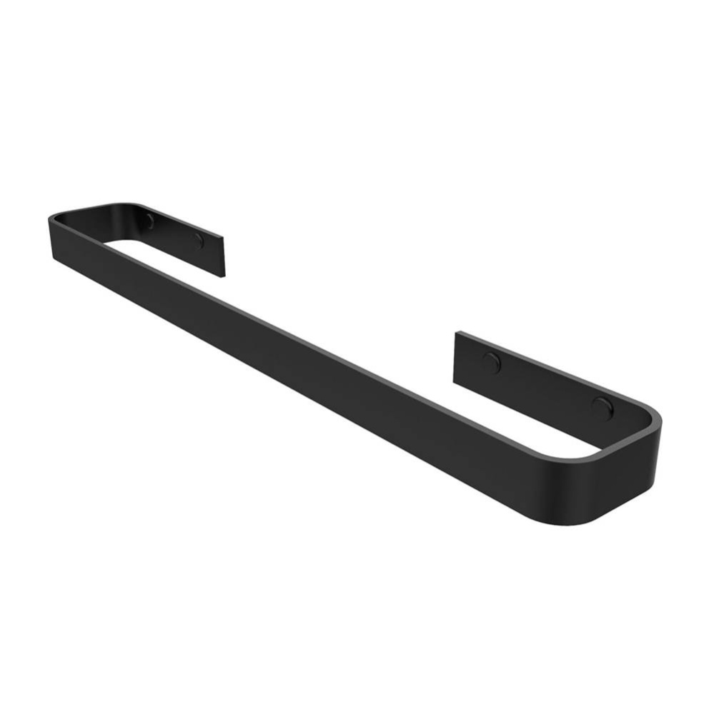 Manhattan 18 in. Single Towel Bar in Matte Black