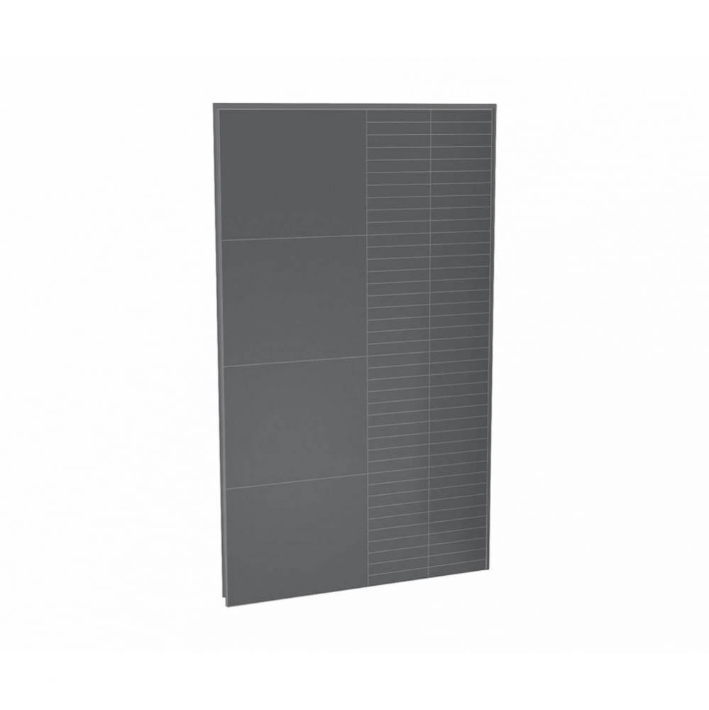 Utile 48 in. Composite Direct-to-Stud Back Wall in Erosion Charcoal