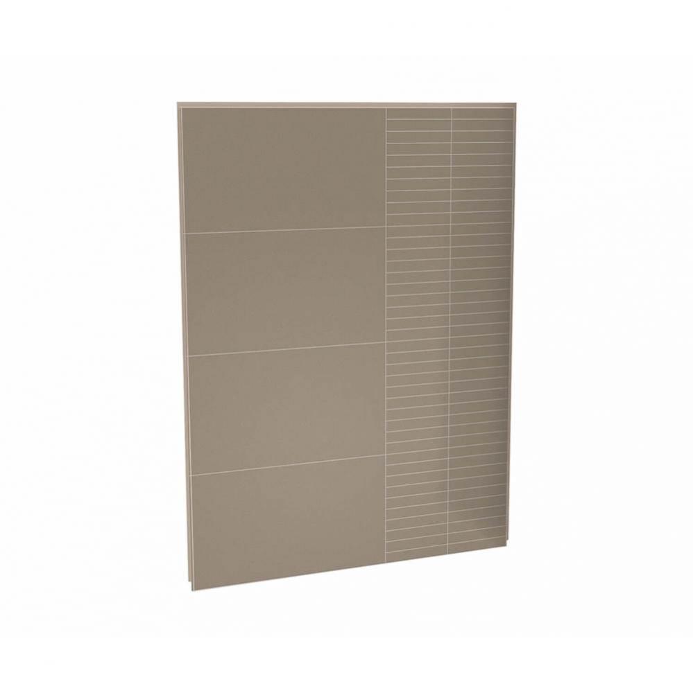 Utile 60 in. Composite Direct-to-Stud Back Wall in Erosion Taupe