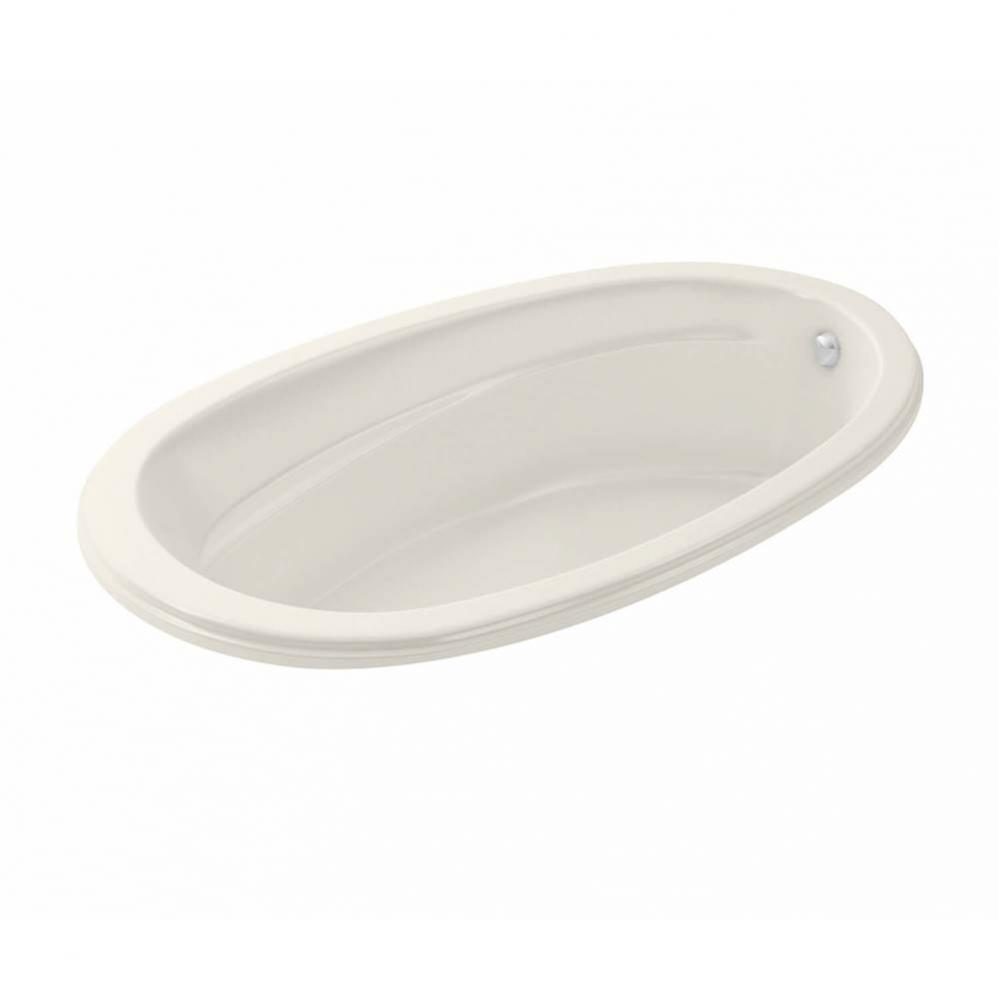 Talma 7242 Acrylic Drop-in End Drain Whirlpool Bathtub in Biscuit