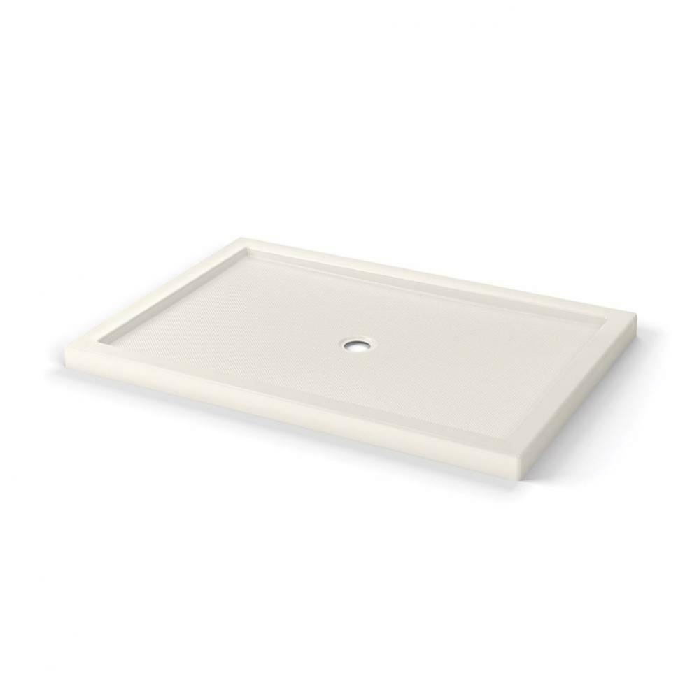 B3 Base 6042 Round Drain Stabili-T, Corner Right Biscuit