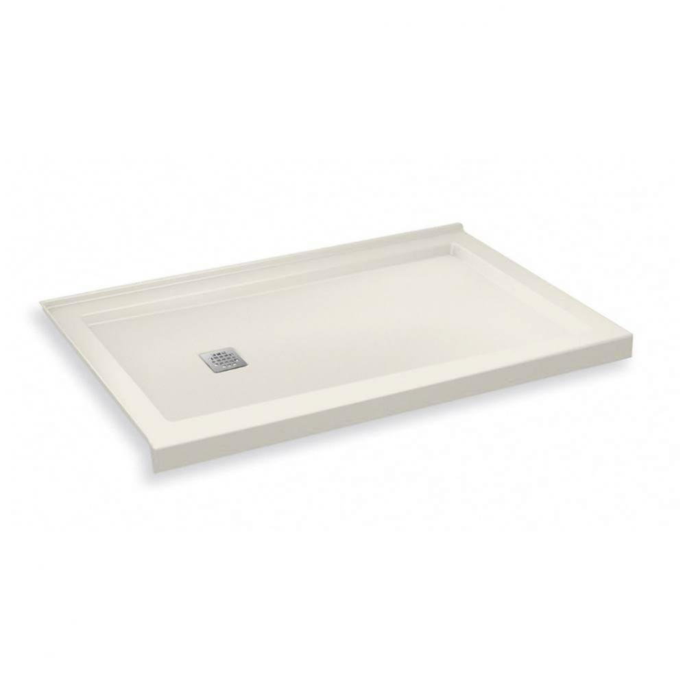 B3 Base 6036 Square Drain Stabili-T, Corner Left Biscuit