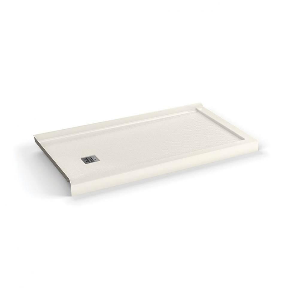 B3 Base 6034 Square Drain Stabili-T, Corner Left Biscuit