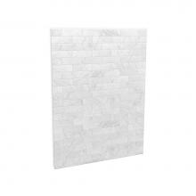Maax 103422-307-508-000 - Utile 60 in. Composite Direct-to-Stud Back Wall in Marble Carrara