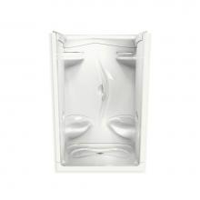 Maax 101140-000-001-100 - Stamina 48-II 51 x 36 Acrylic Alcove Center Drain One-Piece Shower in White