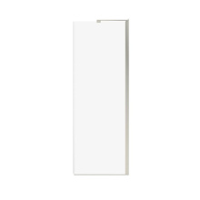 Maax 139588-810-305-000 - Capella 78  Return Panel for 32 in. Base with GlassShield® glass in Brushed Nickel