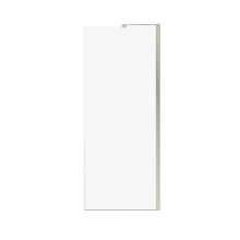 Maax 139590-810-305-000 - Capella 78 Screen and Return Panel for 36 in. Base with GlassShield® glass in Brushed Nickel