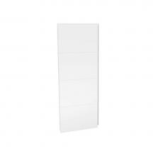 Maax 103415-306-513-000 - Utile 36 in. Composite Direct-to-Stud Side Wall in Erosion Bora white