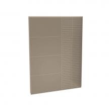 Maax 103422-306-512-000 - Utile 60 in. Composite Direct-to-Stud Back Wall in Erosion Taupe